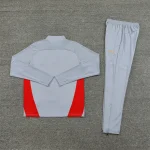 2024/2025 AC Milan Half-Pull Training Suit Grey Soccer Jersey 1:1 Thai Quality