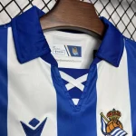 2024/2025 Real Sociedad Home Football Shirt 1:1 Thai Quality Kids Size