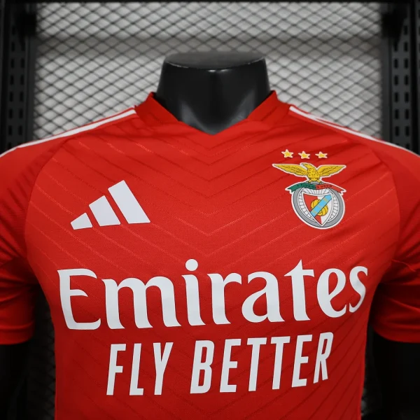 2024/2025 Player Version Benfica Home Football Shirt 1:1 Thai Quality
