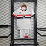 2024/2025 São Paulo Home Soccer Jersey 1:1 Thai Quality Kids Size