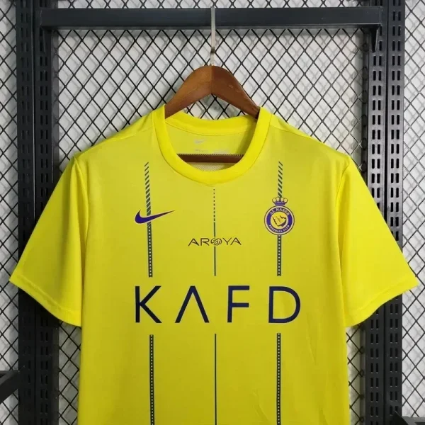 2023/2024 Al-Nassr Home Football Shirt 1:1 Thai Quality
