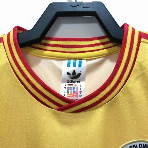 1990 Retro Colombia Home  Jersey