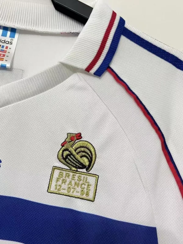 1998 Retro France Away Football Shirt