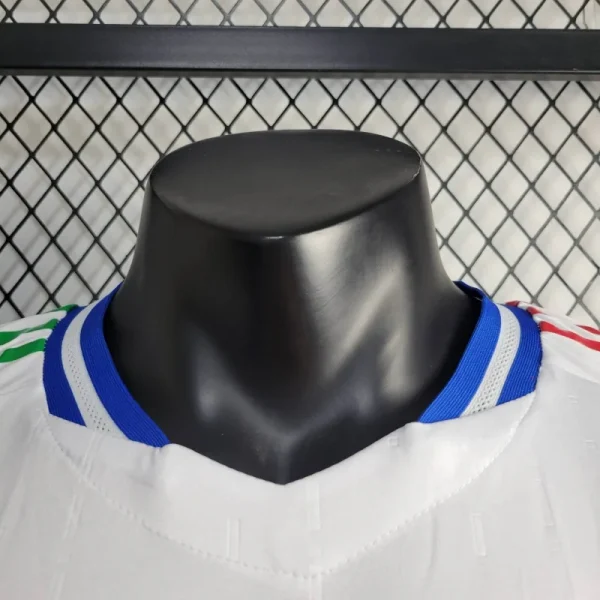2024 Player Version Long Sleeve Italy Away Soccer Shirt 1:1 Thai Quality