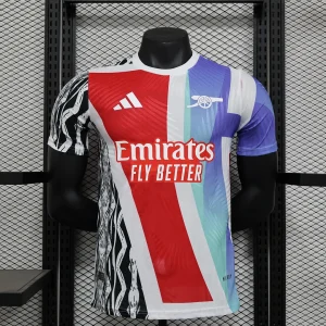 2024/2025 Player Version Arsenal Pre-Match Training Suit Football Shirt 1:1 Thai Quality