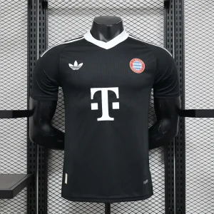 2024/2025 Player Version Bayern Munich Goalkeeper Black Football Shirt 1:1 Thai Quality