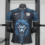 2024/2025 Player Version Barcelona Lion Head Special Edition Blue Football Shirt 1:1 Thai Quality