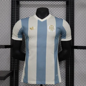 2024  Player Version Argentina National 50Th Anniversary Edition Soccer Jersey 1:1 Thai Quality