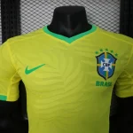 2023 Player Version Brazil Home Soccer Jersey