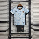 2024 Portugal Away Football Shirt 1:1 Thai Quality Kids Size