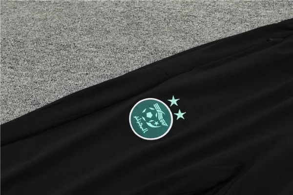 2023 Algeria National Team Half-Pull Training Suit Green Shirt