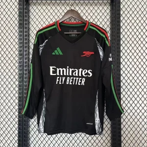 2024/2025 Long Sleeve Arsenal Away Football Shirt 1:1 Thai Quality