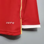 2006-2007 Retro Long Sleeve Manchester United Home Football Shirt 1:1 Thai Quality