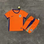 2024 Netherlands National Team Home Football Shirt 1:1 Thai Quality Kids Size