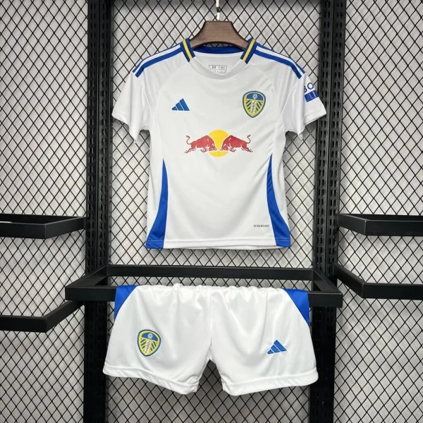 2024/2025 Leeds United Home Football Shirt 1:1 Thai Quality Kids Size