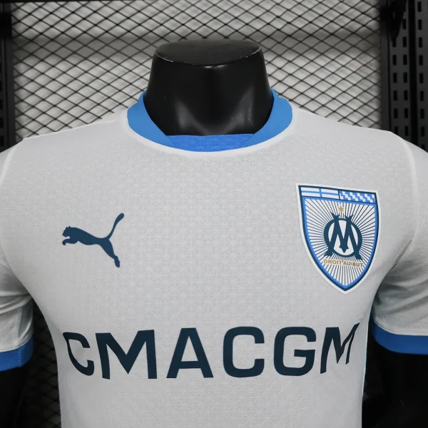2024/2025 Player Version Olympique de Marseille Home Football Shirt 1:1 Thai Quality