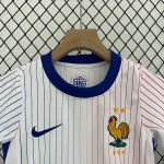 2024 France Away Football Shirt 1:1 Thai Quality Kids Size