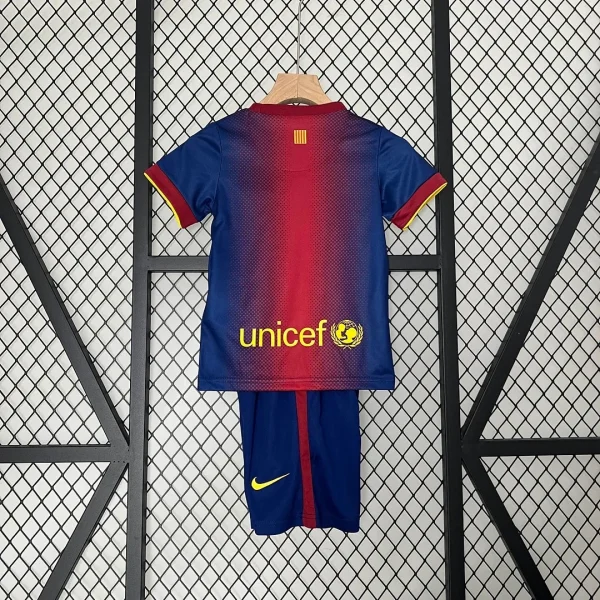 2012/2013 Retro Barcelona Home Football Shirt 1:1 Thai Quality Kids Size