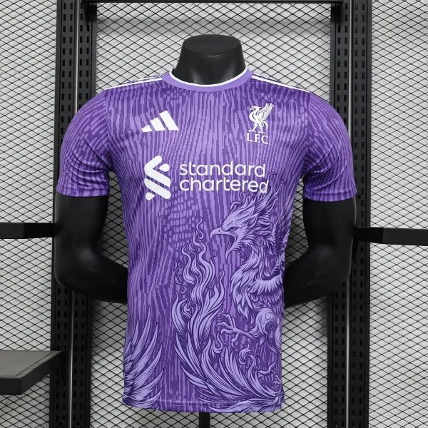 2024/2025 Player Version Liverpool Special Edition Purple Soccer Jersey 1:1 Thai Quality