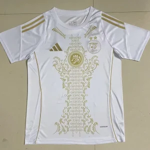 2024/2025 Algeria National Team Special Edition White Football Shirt 1:1 Thai Quality