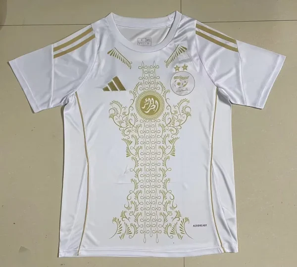 2024/2025 Algeria National Team Special Edition White Football Shirt 1:1 Thai Quality