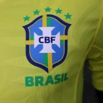 2023 Player Version Brazil Home Soccer Jersey