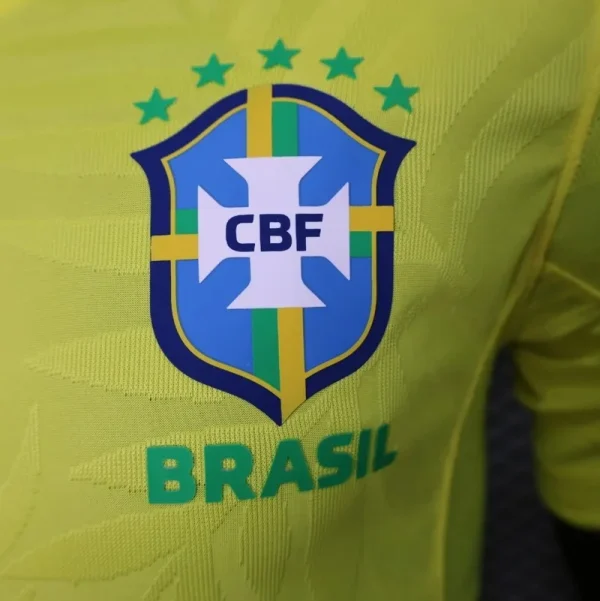 2023 Player Version Brazil Home Soccer Jersey