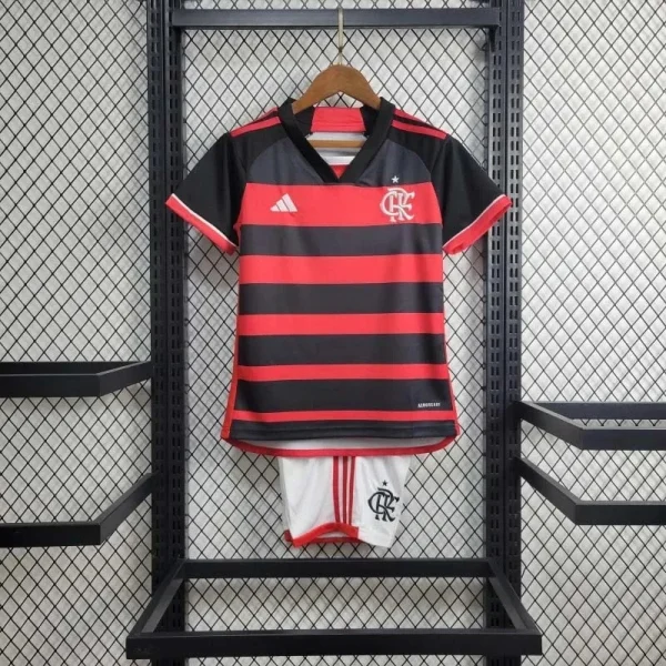 2024/2025 Flamengo Home Jersey 1:1 Thai Quality Kids Size