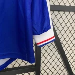 1998 Retro France Home Long Sleeve Football Shirt 1:1 Thai Quality
