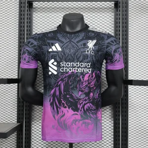 2024/2025 Player Version Liverpool Special Edition Purple Black Soccer Jersey 1:1 Thai Quality
