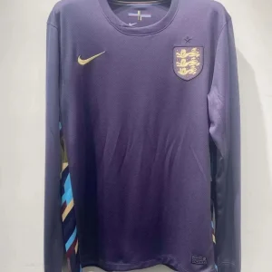 2024 Long Sleeve England Away Football Shirt 1:1 Thai Quality