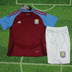 2024/2025 Aston Villa Home Football Shirt 1:1 Thai Quality Kids Size