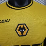2024/2025 Player Version Wolverhampton Wanderers Home Football Shirt 1:1 Thai Quality
