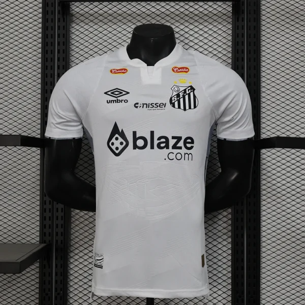 2024/2025 Player Version Santos Home Football Shirt 1:1 Thai Quality (with sponsor)