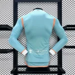 2024/2025 Player Version Inter Miami Third Away Long Sleeve Soccer Jersey 1:1 Thai Quality