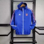 2024/2025 Bayern Munich Windbreaker Blue Football Shirt 1:1 Thai Quality