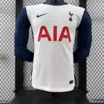 2024/2025 Player Version Tottenham Home Long Sleeve Football Shirt 1:1 Thai Quality