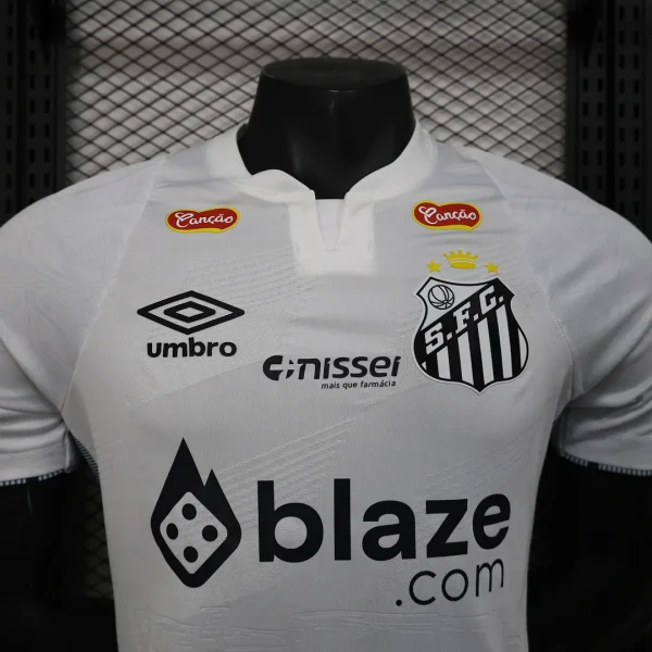 2024/2025 Player Version Santos Home Football Shirt 1:1 Thai Quality (with sponsor)