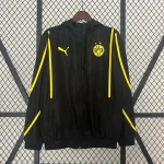 2024/2025 Dortmund Windbreaker Black Football Shirt 1:1 Thai Quality