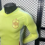 2024 Player Version Spain National Team Away Long Sleeve Football Shirt  1:1 Thai quality