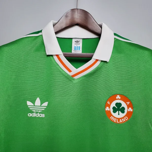 1988 Retro Version Ireland Soccer Jersey