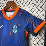 2024 Netherlands National Team Away Football Shirt 1:1 Thai Quality Kids Size