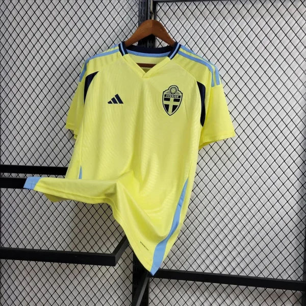 2024 Sweden Home Football Shirt 1:1 Thai Quality