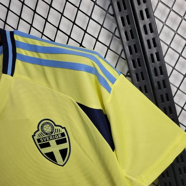 2024 Sweden Home Football Shirt 1:1 Thai Quality