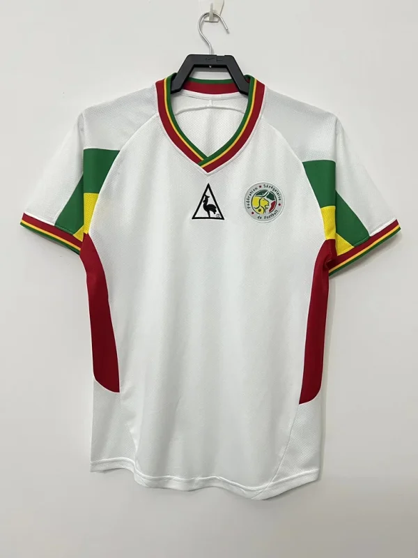 2002 Retro Senegal National Team Shirt White