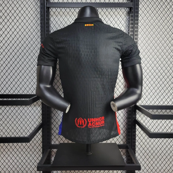 2024/2025 Player Version Barcelona Away Football Shirt 1:1 Thai Quality (with sponsor)