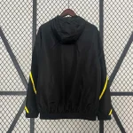2024/2025 Dortmund Windbreaker Black Football Shirt 1:1 Thai Quality