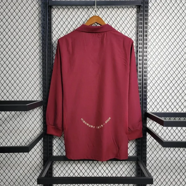 2005/2006 Long Sleeve Retro Arsenal Home Football Shirt 1:1 Thai Quality