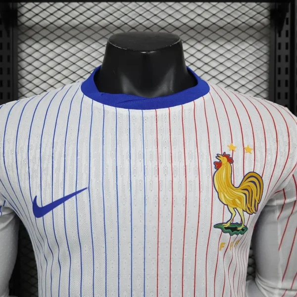 2024 Player Version Long Sleeve France Away Football Shirt 1:1 Thai Quality