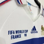 1998 Retro France Away Football Shirt